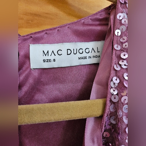 💕 Mac Duggal Sequin 5610 Sz 8 💕 - Picture 8 of 9